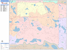 Eden Prairie Digital Map Color Cast Style